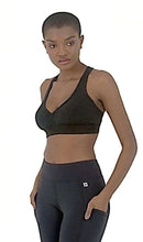 Ladda in bilden i gallerivisningen, Product Front: Uv Line Fitness-Top Top Fit Sport Preto Upf50+
