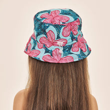 Ladda in bilden i gallerivisningen, Model Back: Uv Line Eimerhut Napoli Kids Hibiscus Upf50+
