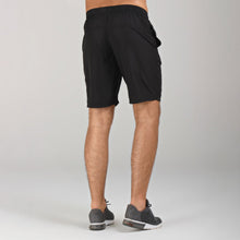 Ladda in bilden i gallerivisningen, Model Back: Uv Line Bermuda-Shorts Shorts New Fit Br Masc Black Upf50+
