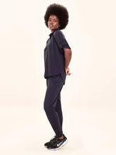Ladda in bilden i gallerivisningen, Image 03: Uv Line Hemdblusenkleid Shirt Copa Black Upf50+
