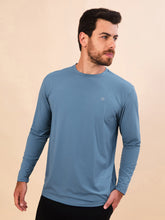 Ladda in bilden i gallerivisningen, Image 03: Uv Line Rashguard Longsleeve Uvpro Masc Indigo Upf50+
