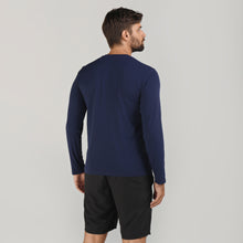 Ladda in bilden i gallerivisningen, Model Back: Uv Line Fitness-Top Sport Fit Mas Ml Marinho Upf50+
