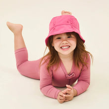 Ladda in bilden i gallerivisningen, Image 04: Uv Line Eimerhut Napoli Basic Kids Pink Upf50+
