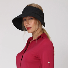 Ladda in bilden i gallerivisningen, Model Front: Uv Line Visor Tokyo Fpu50+ Visor Black Uv
