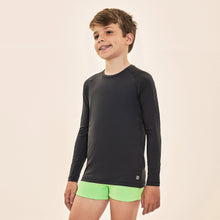 Ladda in bilden i gallerivisningen, Image 02: Uv Line Rashguard Acqua Qr Code Preto Upf50+
