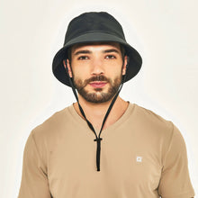 Ladda in bilden i gallerivisningen, Model Front: Uv Line Eimerhut Bucket Colors Preto Upf50+

