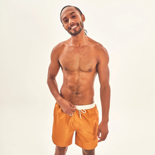 Ladda in bilden i gallerivisningen, Gallery: Uv Line Bermuda-Shorts Shorts Boxer Ocre Upf50+
