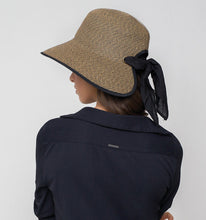 Ladda in bilden i gallerivisningen, Model Back: Uv Line Schlapphut Hat Santorini Imp Fem Mescla Upf50+
