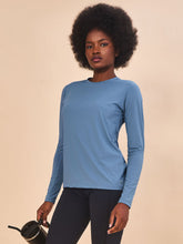 Ladda in bilden i gallerivisningen, Image 02: Uv Line Rashguard Longsleeve Uvpro Indigo Upf50+
