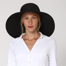 Ladda in bilden i gallerivisningen, Model Front: Uv Line Schlapphut Beverly Hills Preto Upf50+
