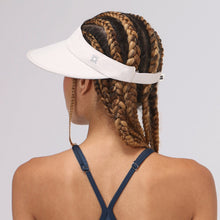 Ladda in bilden i gallerivisningen, Model Back: Uv Line Visor Visor Leblon Sand Upf50+
