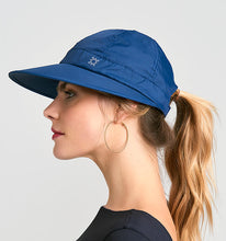 Ladda in bilden i gallerivisningen, Image 02: Uv Line Mützen Visor Nice Fem Navy Blue Upf50+
