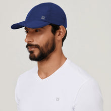Ladda in bilden i gallerivisningen, Image 02: Uv Line Mützen Cap Uv Pro Masc Navy Blue Upf50+
