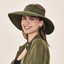 Ladda in bilden i gallerivisningen, Image 02: Uv Line Visor Visor Siena Imp Fem Militar Green Upf50+
