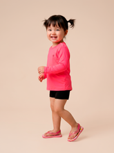 Ladda in bilden i gallerivisningen, Image 03: Uv Line Rashguard Longsleeve Baby Pink Fluor Upf50+
