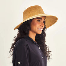 Ladda in bilden i gallerivisningen, Image 04: Uv Line Schlapphut Hat Santorini Imp Fem Wheat Upf50+
