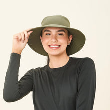 Ladda in bilden i gallerivisningen, Image 04: Uv Line Eimerhut Hat California Nac Fem Green Militar Upf50+
