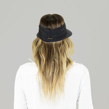 Ladda in bilden i gallerivisningen, Model Back: Uv Line Visor Visor Granada Eva Fem Matte Black Upf50+
