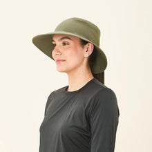 Ladda in bilden i gallerivisningen, Image 02: Uv Line Eimerhut Hat California Nac Fem Green Militar Upf50+
