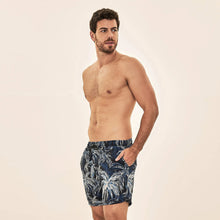 Ladda in bilden i gallerivisningen, Image 02: Uv Line Badeshorts Short Acqua Coqueiros Marinho Upf50+
