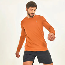 Ladda in bilden i gallerivisningen, Image 04: Uv Line T-Shirts Für Herren Longsleeve Sport Fit Caramelo
