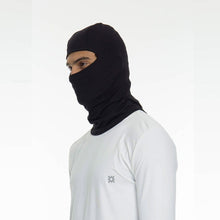 Ladda in bilden i gallerivisningen, Model Front: Uv Line Legionärshut Skin Mask Balaclava Uni Black Upf50+
