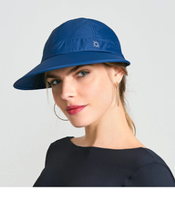 Ladda in bilden i gallerivisningen, Image 04: Uv Line Mützen Visor Nice Fem Navy Blue Upf50+

