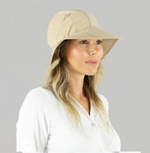 Ladda in bilden i gallerivisningen, Image 04: Uv Line Schlapphut San Remo Areia Offwhite Upf50+
