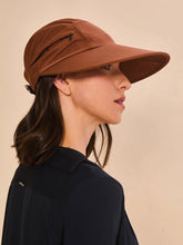 Ladda in bilden i gallerivisningen, Model Back: Uv Line Mützen Visor Capri Colors Nac Fem Coniac Upf50+
