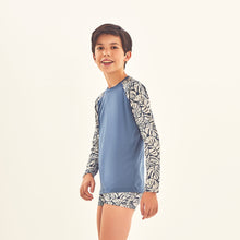 Ladda in bilden i gallerivisningen, Rash Guard Kids Costela Aco Off White UPF50+
