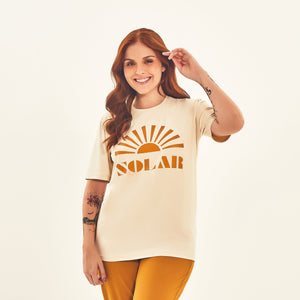 T-shirt Solar Off White UPF50+