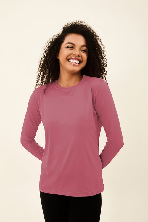 Gallery: Uv Line Rashguard Camiseta Uvpro Br Ml Malva Upf50+