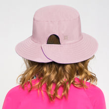 Ladda in bilden i gallerivisningen, Model Back: Uv Line Schlapphut Chapeu California Inf Rosa Bebe Framboesa Upf50+

