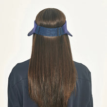 Ladda in bilden i gallerivisningen, Model Back: Uv Line Visor Grecia Navy Fit Upf50+
