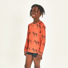 Ladda in bilden i gallerivisningen, Image 02: Uv Line Rashguard Longsleeve Acqua Zebra Inf Upf50+
