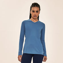 Ladda in bilden i gallerivisningen, Model Front: Uv Line Rashguard Longsleeve Sport Fit Aco Upf50+
