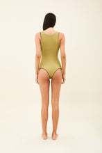 Ladda in bilden i gallerivisningen, Model Back: Uv Line Badeanzug Mirela Oliva Preto Upf50+
