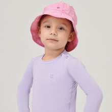 Ladda in bilden i gallerivisningen, Image 04: Uv Line Eimerhut Napoli Basic Kids Rosa Chiclete Upf50+
