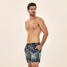 Ladda in bilden i gallerivisningen, Image 02: Uv Line Badeshorts Short Acqua Coqueiros Marinho Upf50+
