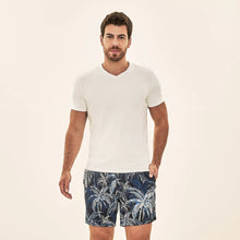 Ladda in bilden i gallerivisningen, Image 06: Uv Line Badeshorts Short Acqua Coqueiros Marinho Upf50+
