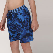 Ladda in bilden i gallerivisningen, Image 02: Uv Line Jungen-Badehose Short Acqua Oceano Inf Upf50+
