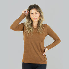 Ladda in bilden i gallerivisningen, Model Front: Uv Line Fitness-Top Sport Fit Fem Ml Amarelo Msc Upf50+
