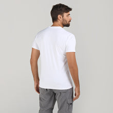 Ladda in bilden i gallerivisningen, Model Back: Uv Line Fitness-Top Sport Fit Mas Branco Upf50+
