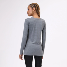 Ladda in bilden i gallerivisningen, Model Back: Uv Line Fitness-Top Sport Fit Mescla
