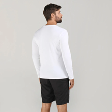 Ladda in bilden i gallerivisningen, Model Back: Uv Line Fitness-Top Sport Fit Ml Branco Msc
