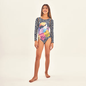 Image 05: Uv Line Mädchen-Badeanzug Swimsuit Girl Tucano Upf50+