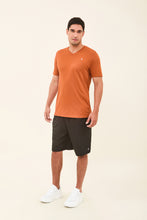 Ladda in bilden i gallerivisningen, Image 03: Uv Line T-Shirts Für Herren T-Shirt Sport Fit Caramelo Upf50+
