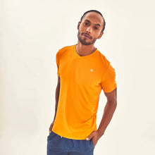 Ladda in bilden i gallerivisningen, Image 03: Uv Line T-Shirts Für Herren T-Shirt Sport Fit Orange Upf50+
